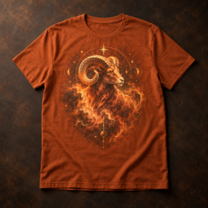 Aries Fire Sign Tee