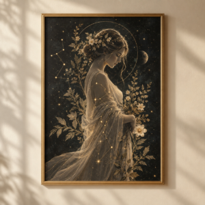 Virgo Garden Poster