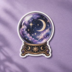 Crystal Ball Sticker